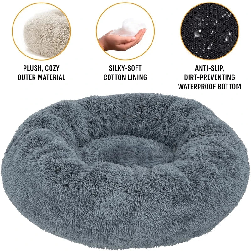 Cama nido ultra suave para perros y gatos