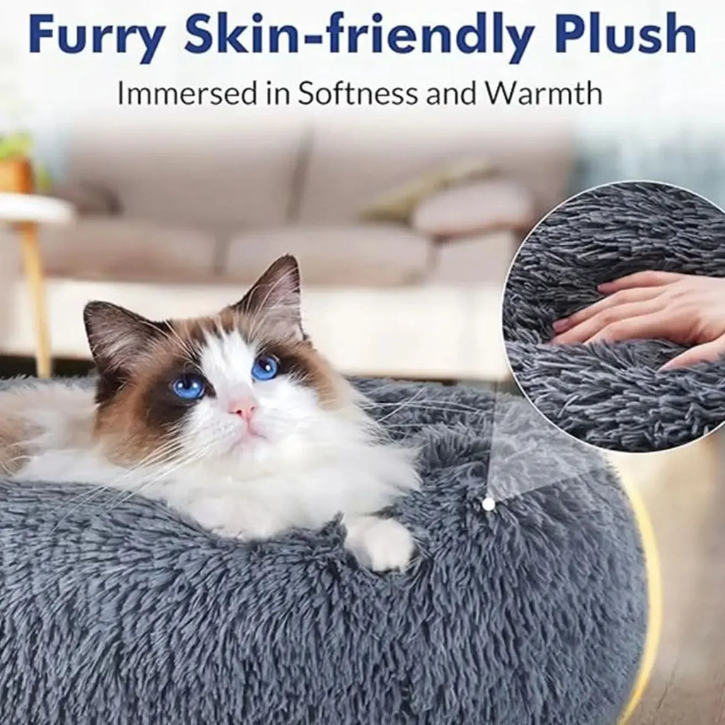 Cama nido ultra suave para perros y gatos