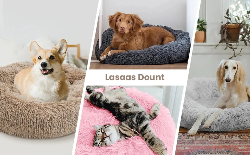 Cama nido ultra suave para perros y gatos