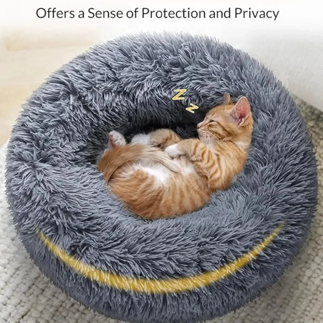 Cama nido ultra suave para perros y gatos